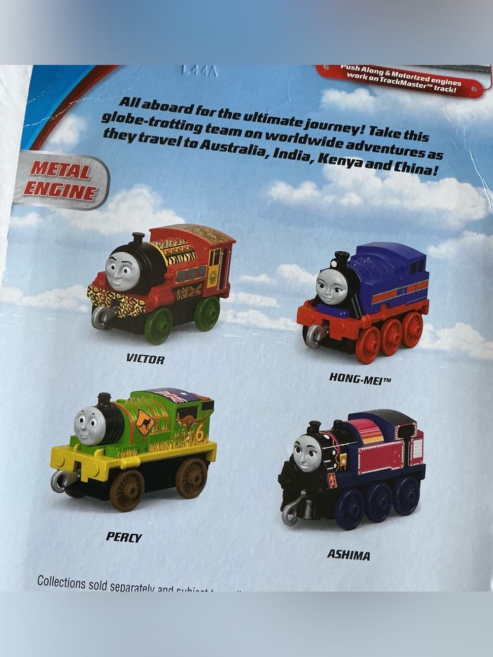 NWT 2018 Thomas Friends TrackMaster Push Along Travel With Thomas Friends 4 Pack - Picture 7 of 8